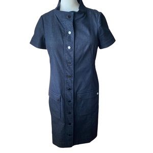 Worth Demi shirt dress with snap front